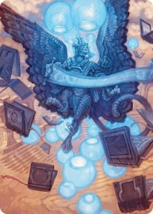 Image for Sphinx of Forgotten Lore Art Card (33/54) (33) [Foundations] - Magic: The Gathering