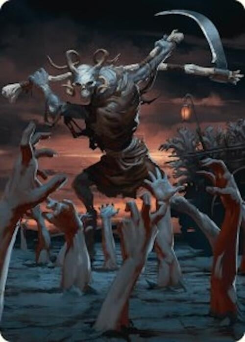 Image for Abyssal Harvester Art Card (34/54) (34) [Foundations] - Magic: The Gathering