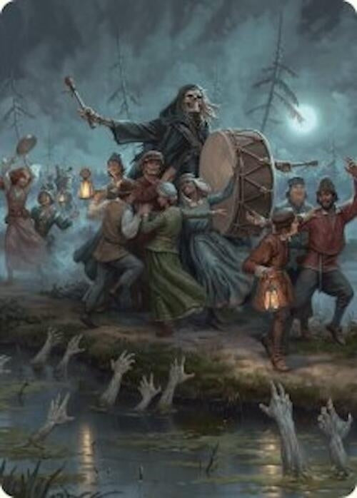 Image for Blasphemous Edict Art Card (35/54) (35) [Foundations] - Magic: The Gathering