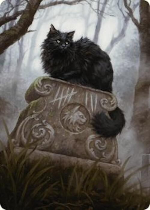 Image for Nine-Lives Familiar 2 Art Card (36/54) (36) [Foundations] - Magic: The Gathering