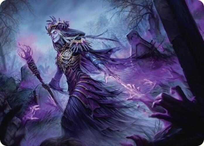 Image for Zul Ashur, Lich Lord Art Card (10/54) (10) [Foundations] - Magic: The Gathering
