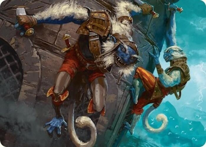 Image for Goblin Boarders Art Card (11/54) (11) [Foundations] - Magic: The Gathering
