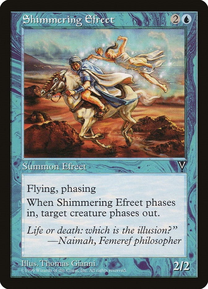 Image for Shimmering Efreet [Visions] - Magic: The Gathering