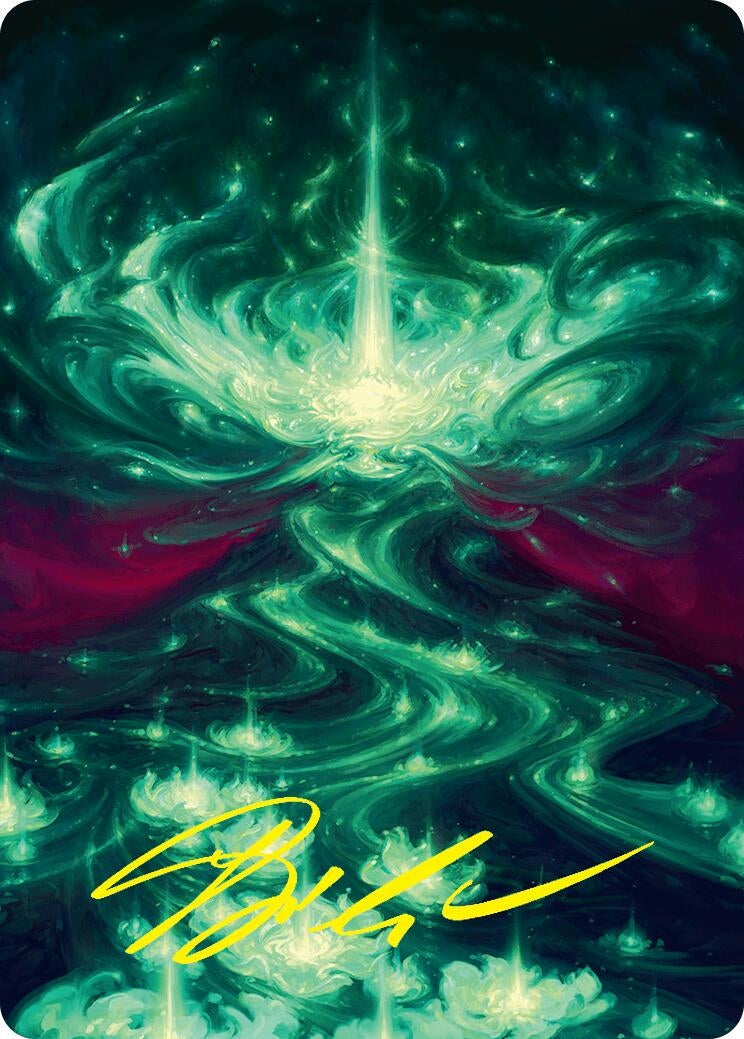 Image for Genesis Wave Art Card (54/54) (Gold-Stamped Signature) (40) [Foundations] - Magic: The Gathering