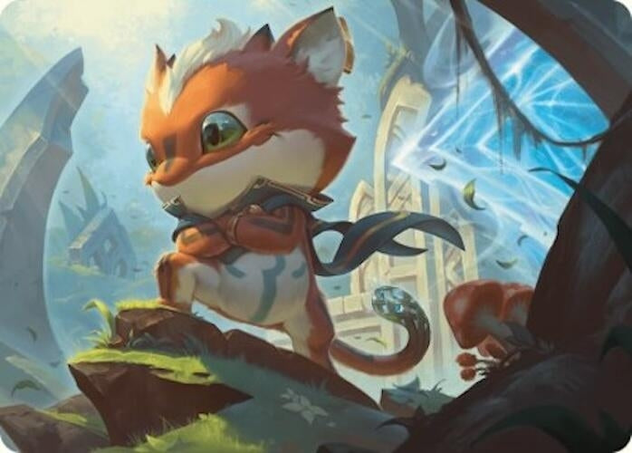 Image for Loot, Exuberant Explorer Art Card (12/54) (12) [Foundations] - Magic: The Gathering