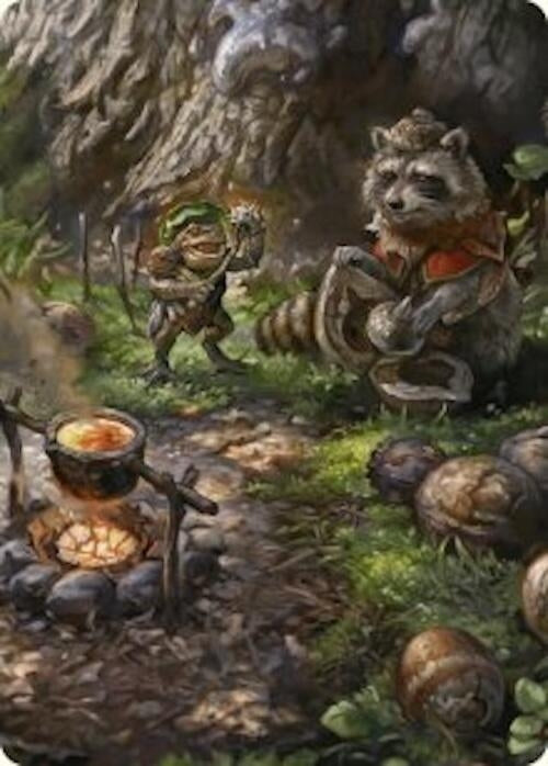 Image for Sylvan Scavenging Art Card (46/54) (46) [Foundations] - Magic: The Gathering