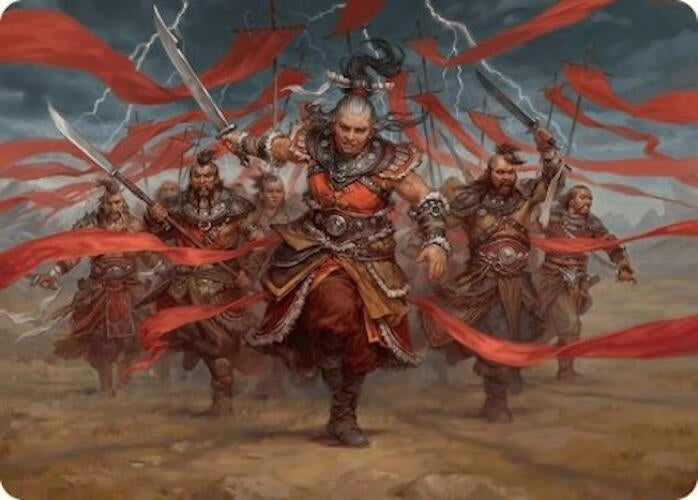 Image for Alesha, Who Laughs at Fate Art Card (14/54) (14) [Foundations] - Magic: The Gathering