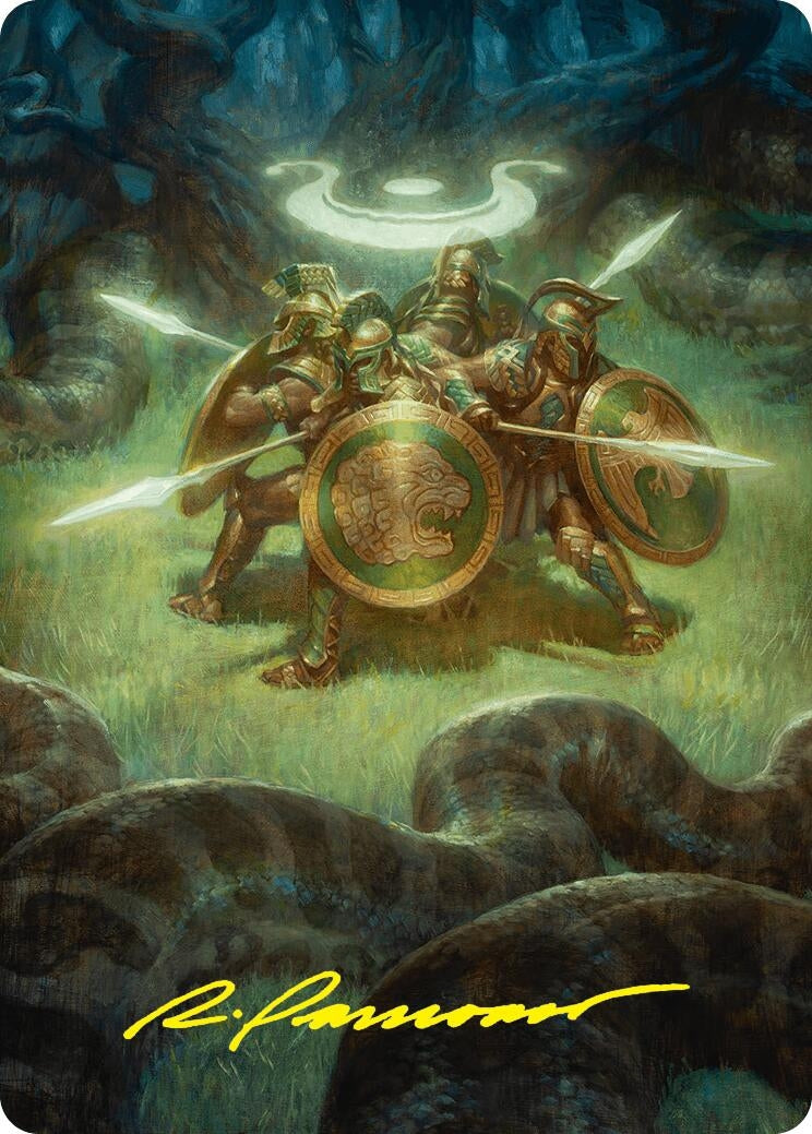 Image for Anthem of Champions Art Card (47/54) (Gold-Stamped Signature) (47) [Foundations] - Magic: The Gathering