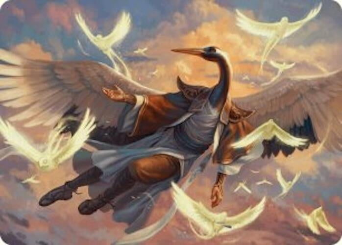 Image for Kykar, Zephyr Awakener Art Card (16/54) (16) [Foundations] - Magic: The Gathering