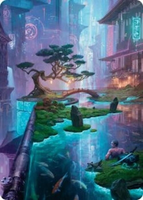 Image for Island Art Card (22/54) (22) [Foundations] - Magic: The Gathering