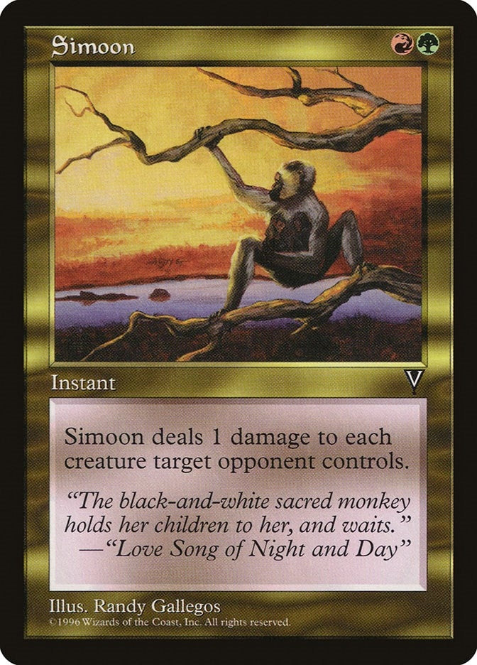 Image for Simoon [Visions] - Magic: The Gathering