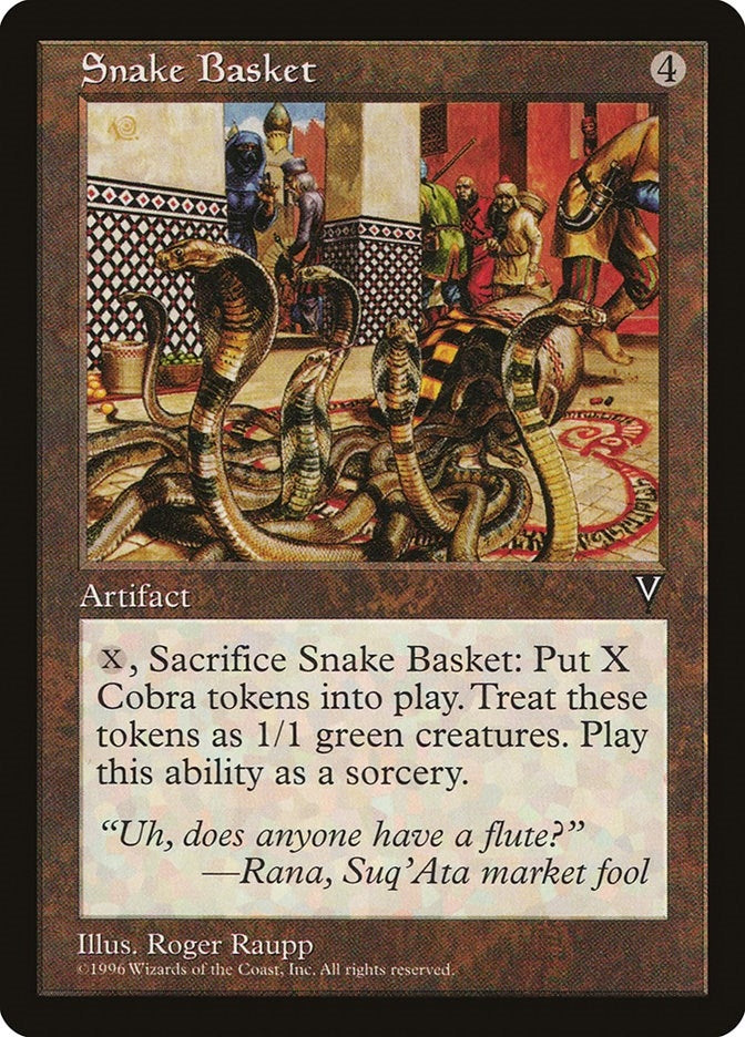 Image for Snake Basket [Visions] - Magic: The Gathering