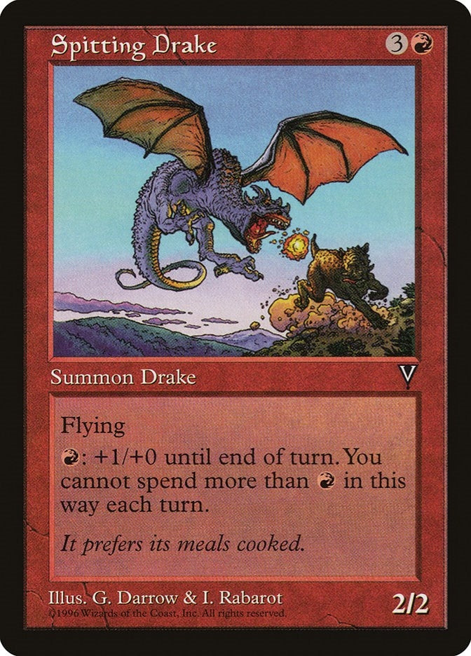 Image for Spitting Drake [Visions] - Magic: The Gathering