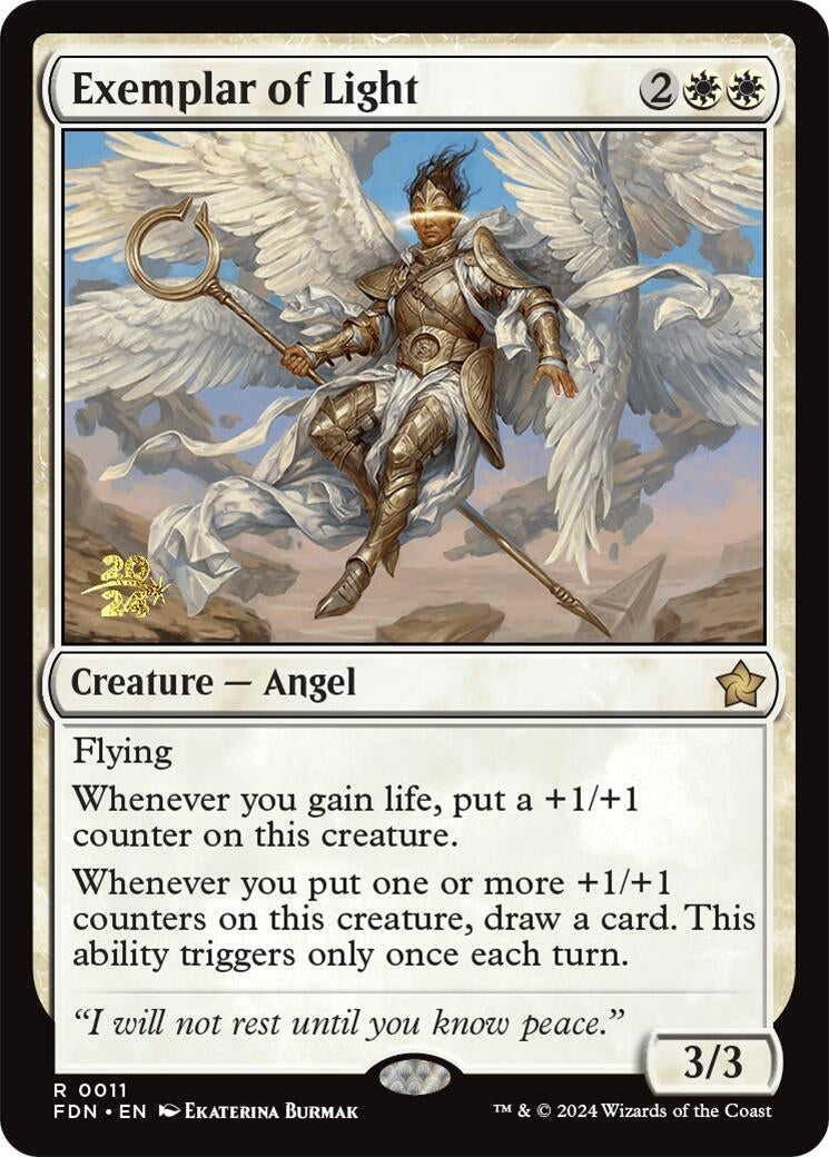 Image for Exemplar of Light (11) [Prerelease Cards] - Magic: The Gathering
