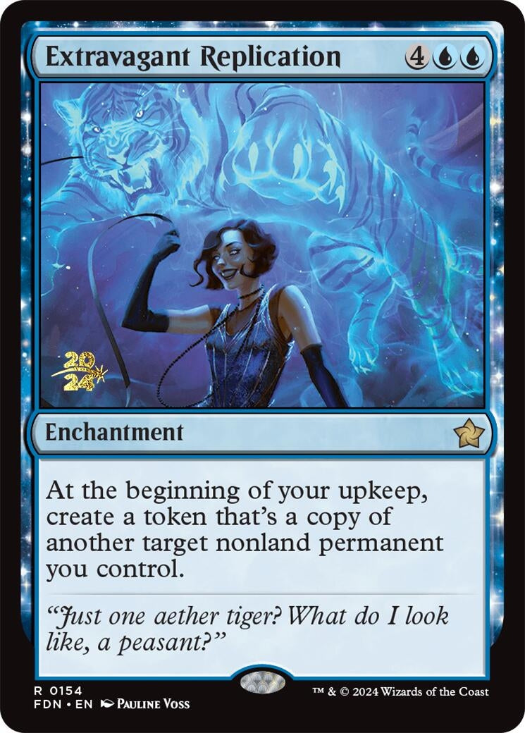 Image for Extravagant Replication (154) [Prerelease Cards] - Magic: The Gathering