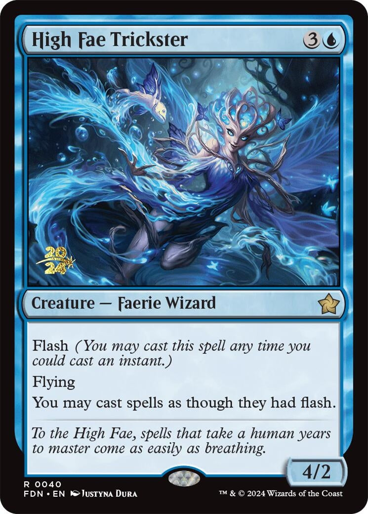 Image for High Fae Trickster (40) [Prerelease Cards] - Magic: The Gathering