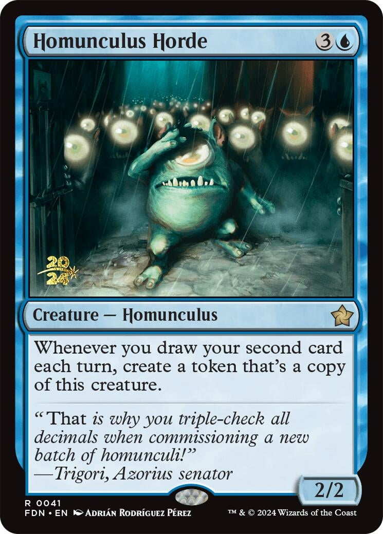 Image for Homunculus Horde (41) [Prerelease Cards] - Magic: The Gathering