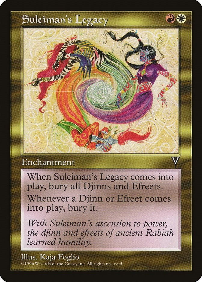 Image for Suleiman's Legacy [Visions] - Magic: The Gathering