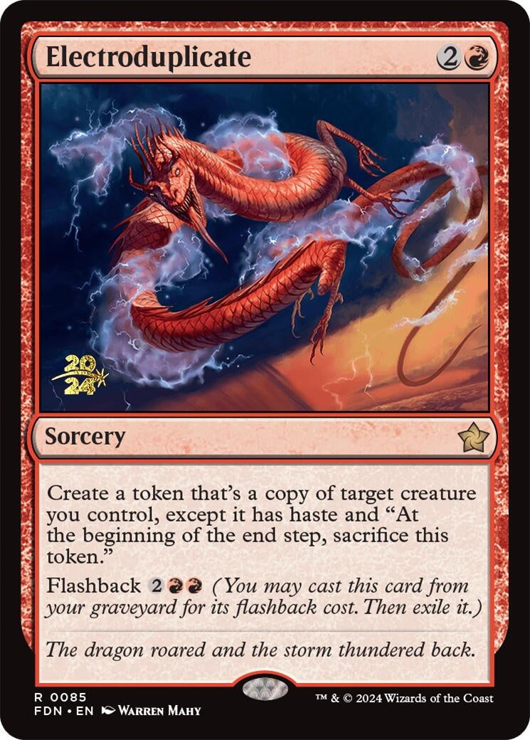 Image for Electroduplicate (85) [Prerelease Cards] - Magic: The Gathering