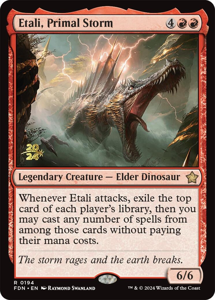 Image for Etali, Primal Storm (FDN) (194) [Prerelease Cards] - Magic: The Gathering