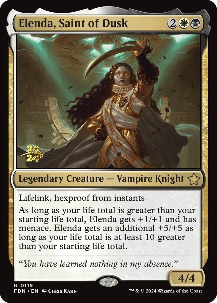 Image for Elenda, Saint of Dusk (119) [Prerelease Cards] - Magic: The Gathering