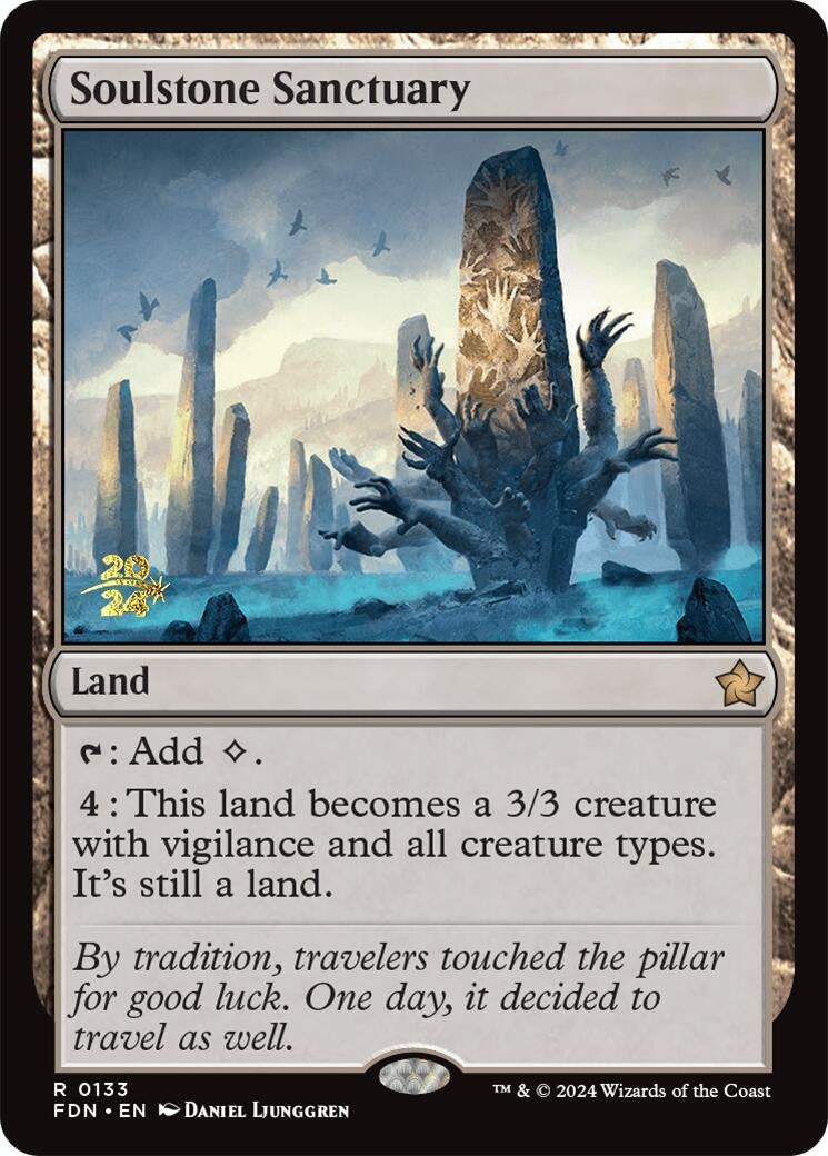 Image for Soulstone Sanctuary (133) [Prerelease Cards] - Magic: The Gathering