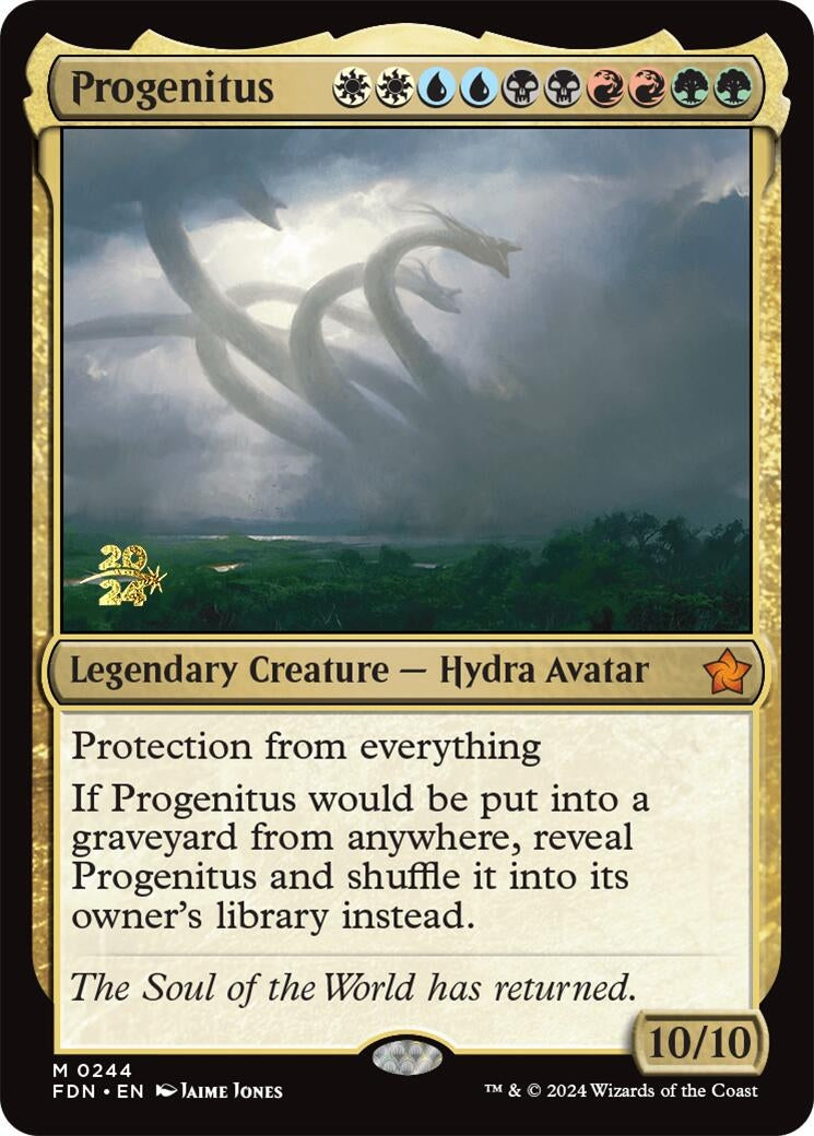 Image for Progenitus (244) [Prerelease Cards] - Magic: The Gathering
