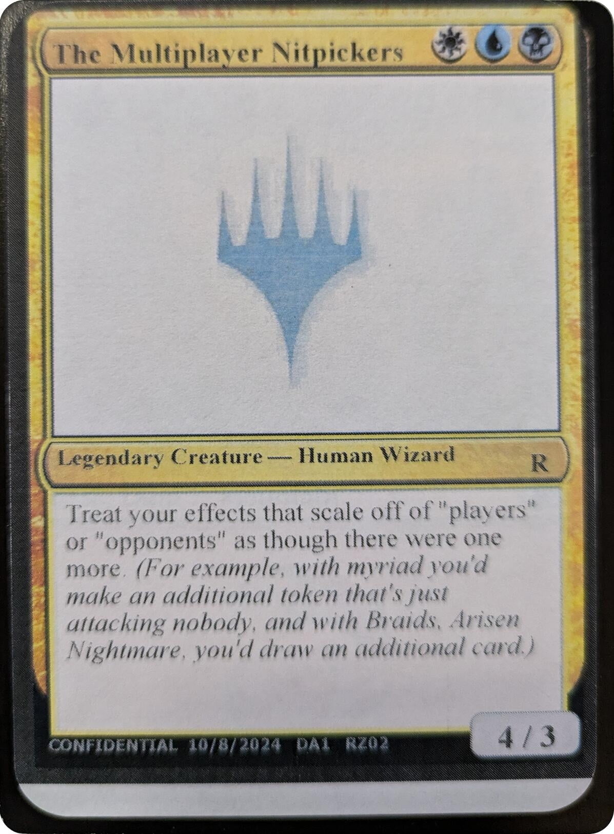 Image for The Multiplayer Nitpickers [Un-Known Event Playtest Cards] - Magic: The Gathering