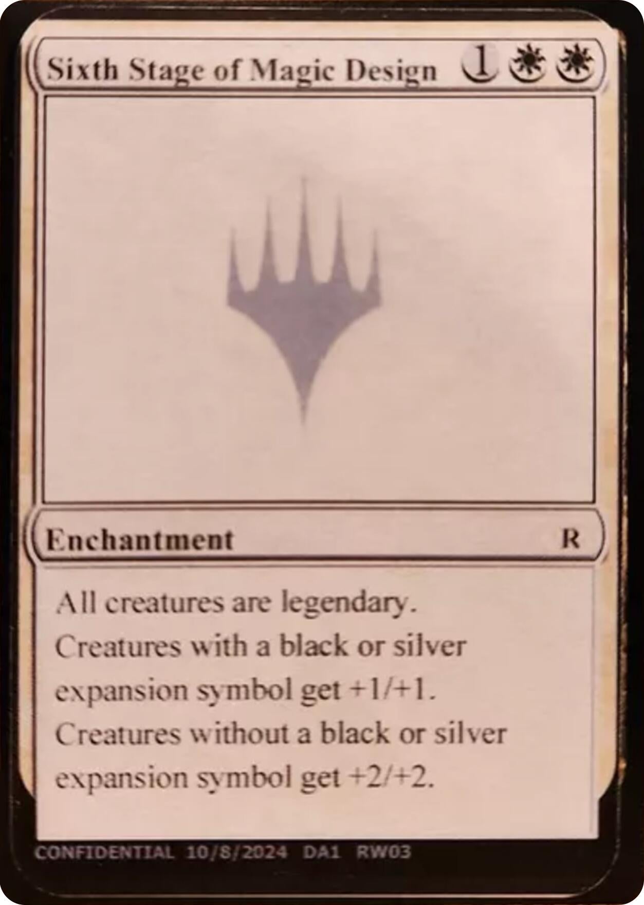 Image for Sixth Stage of Magic Design [Un-Known Event Playtest Cards] - Magic: The Gathering