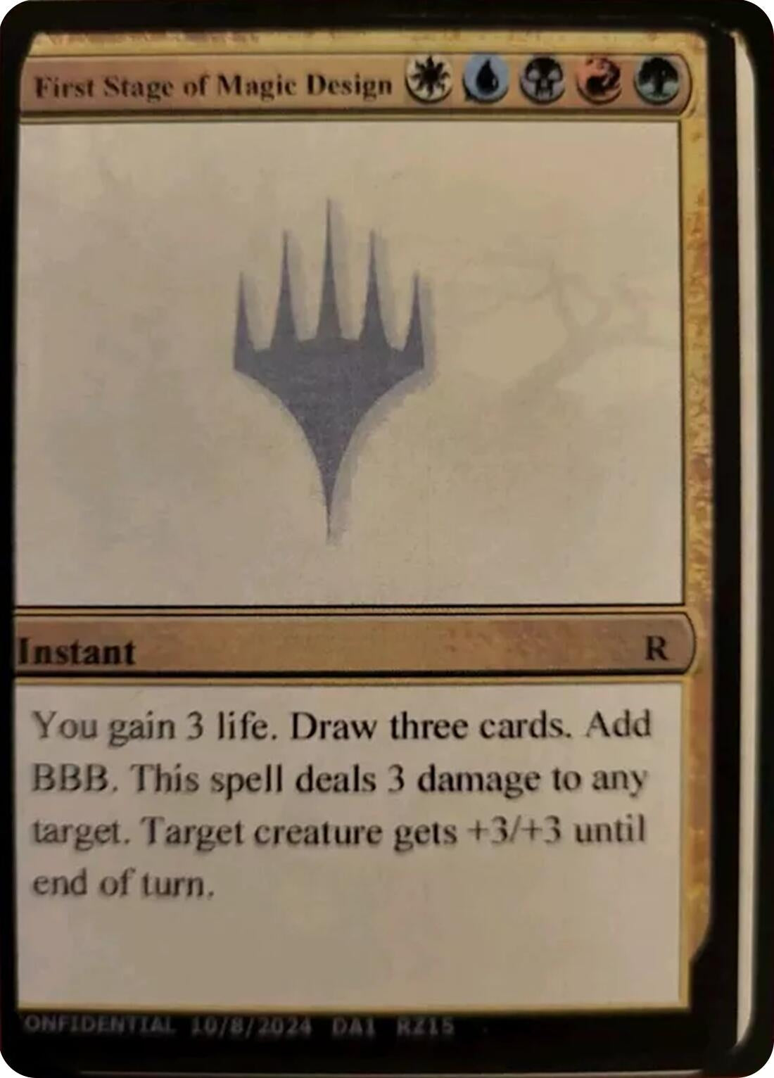 Image for First Stage of Magic Design [Un-Known Event Playtest Cards] - Magic: The Gathering