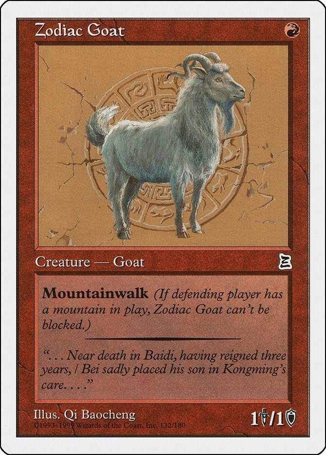 Image for Zodiac Goat (132) [Portal Three Kingdoms] - Magic: The Gathering