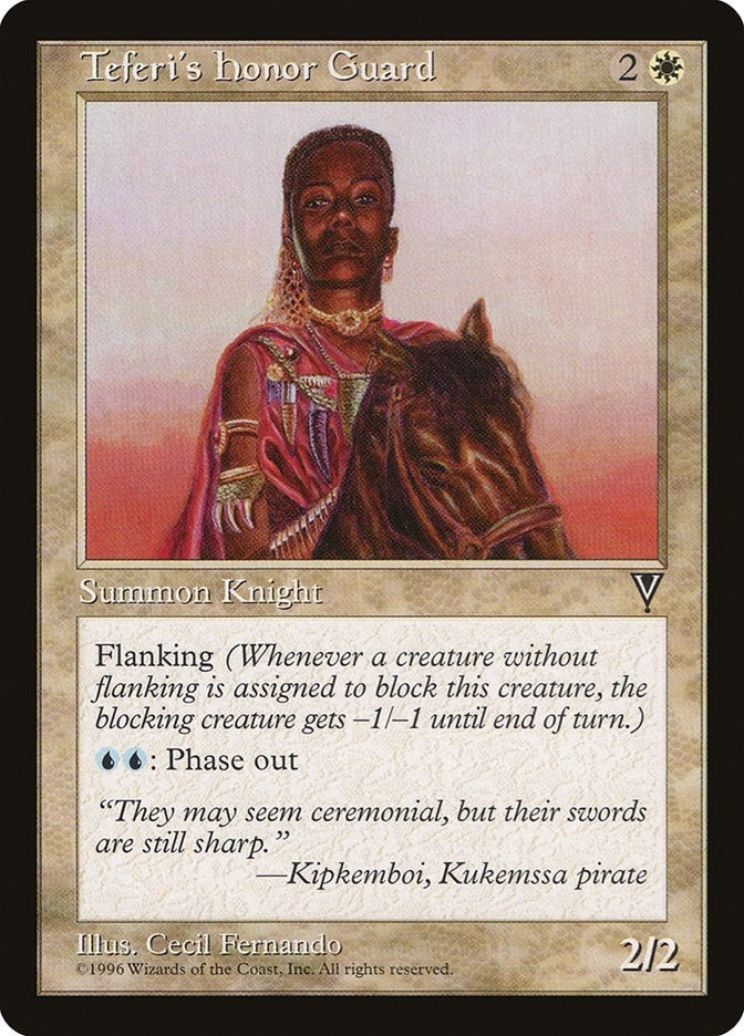 Image for Teferi's Honor Guard [Visions] - Magic: The Gathering
