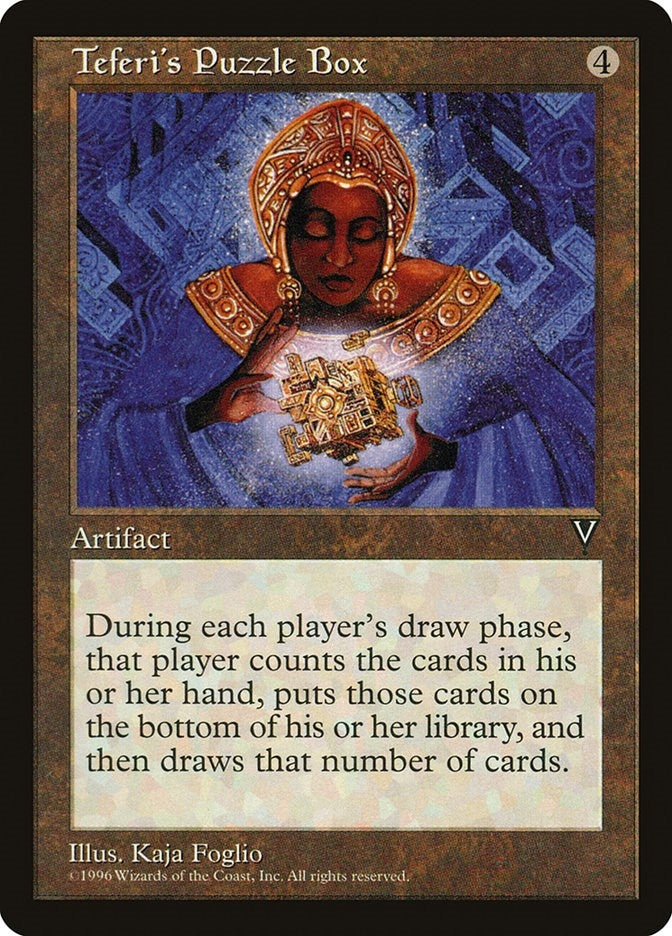 Image for Teferi's Puzzle Box [Visions] - Magic: The Gathering