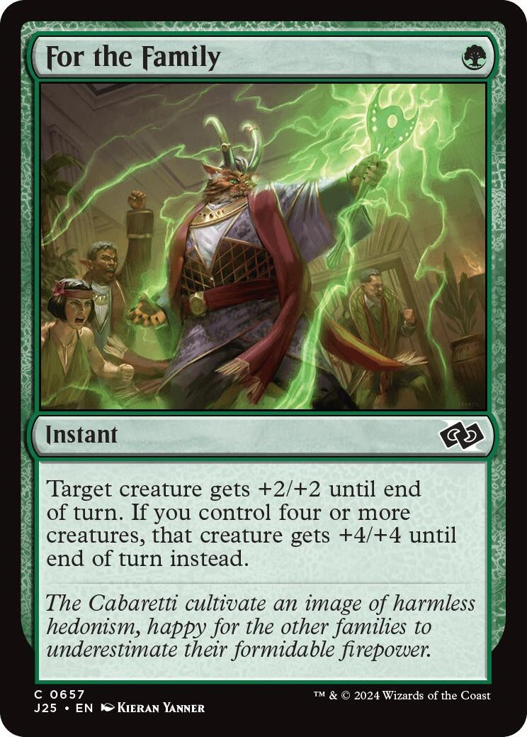 Image for For the Family (657) [Foundations Jumpstart] - Magic: The Gathering