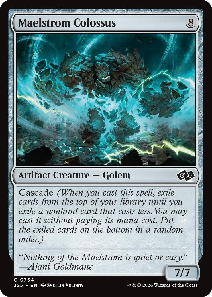 Image for Maelstrom Colossus (754) [Foundations Jumpstart] - Magic: The Gathering