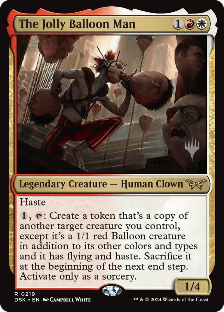 Image for The Jolly Balloon Man (219) [Duskmourn: House of Horror] - Magic: The Gathering
