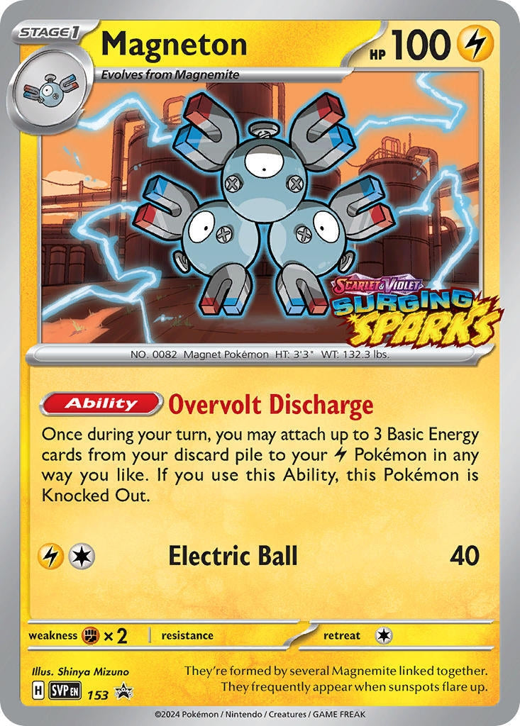 Image for Magneton - 153 (153) [SV: Scarlet & Violet Promo Cards] - Pokemon
