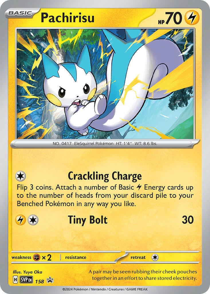 Image for Pachirisu - 158 (158) [SV: Scarlet & Violet Promo Cards] - Pokemon