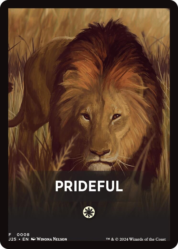 Image for Prideful Theme Card (8) [Foundations Jumpstart] - Magic: The Gathering