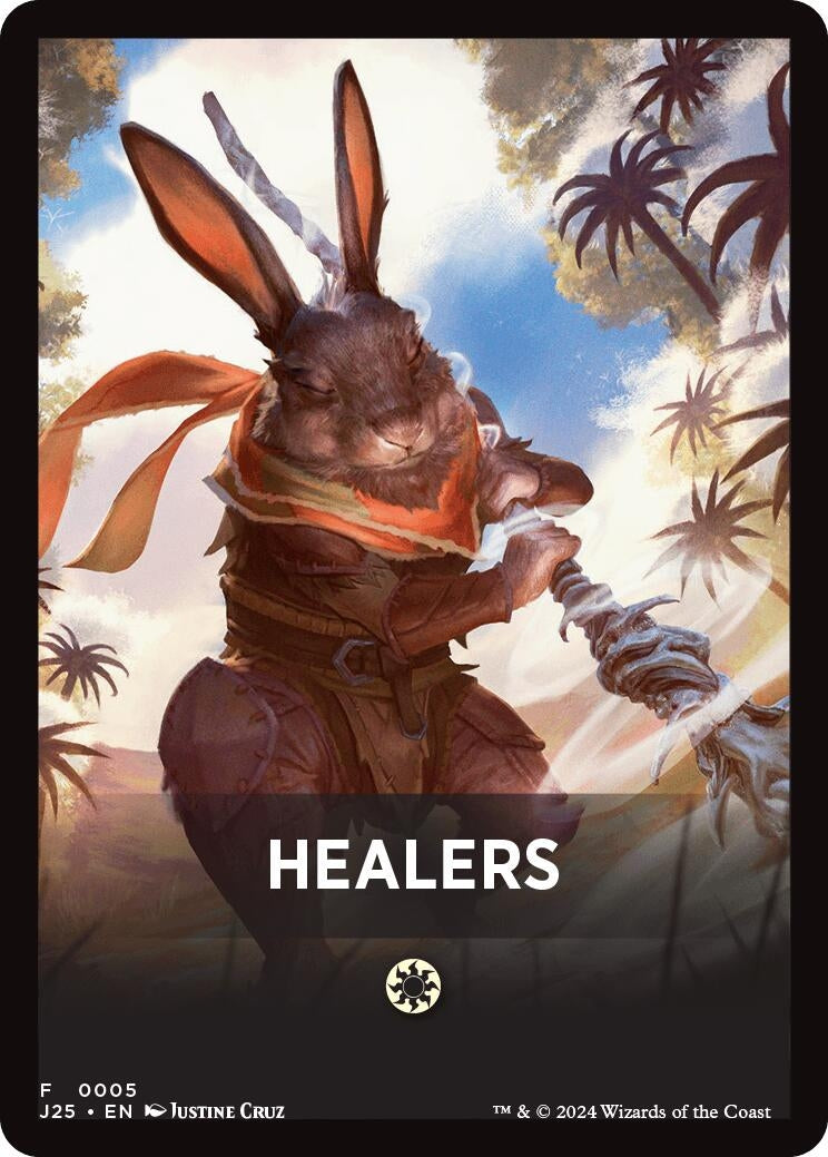 Image for Healers Theme Card (5) [Foundations Jumpstart] - Magic: The Gathering