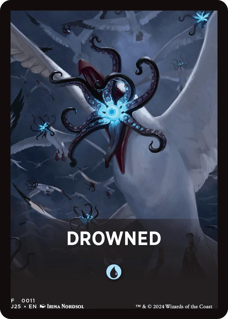 Image for Drowned Theme Card (11) [Foundations Jumpstart] - Magic: The Gathering