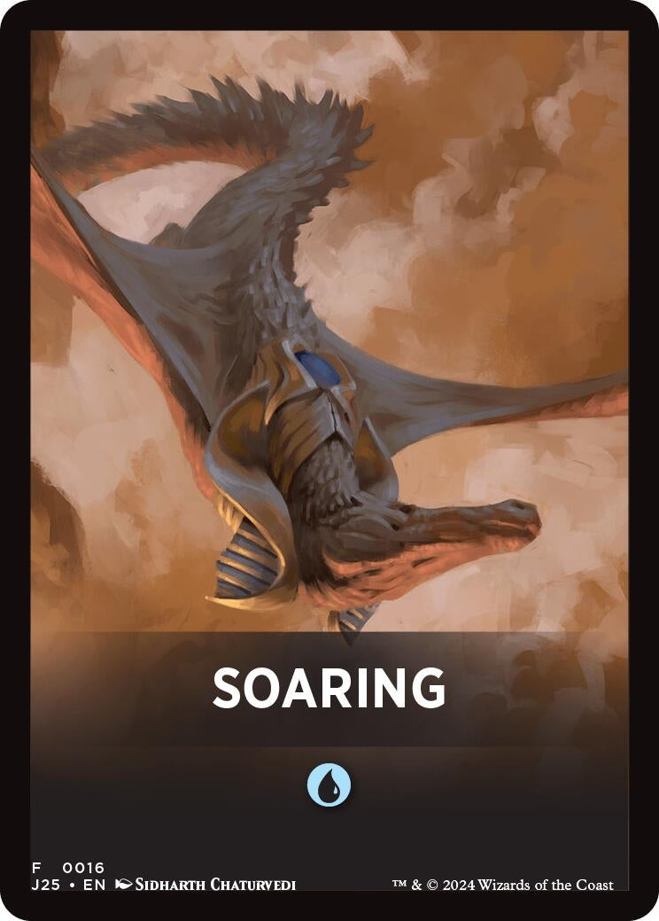 Image for Soaring Theme Card (16) [Foundations Jumpstart] - Magic: The Gathering