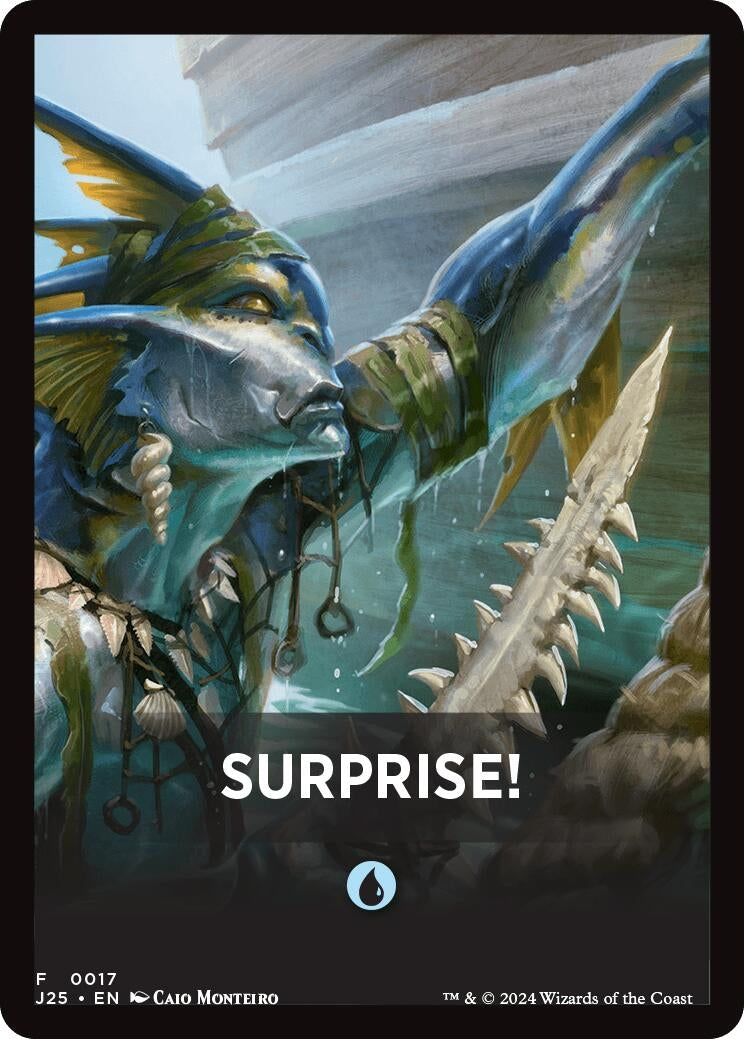 Image for Surprise! Theme Card (17) [Foundations Jumpstart] - Magic: The Gathering