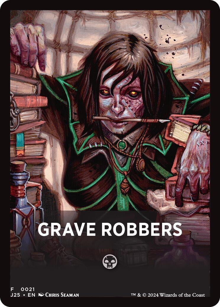 Image for Grave Robbers Theme Card (21) [Foundations Jumpstart] - Magic: The Gathering