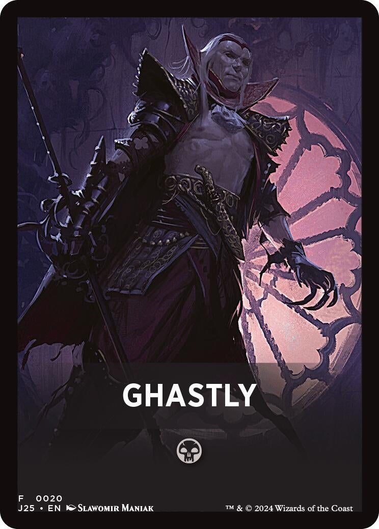 Image for Ghastly Theme Card (20) [Foundations Jumpstart] - Magic: The Gathering