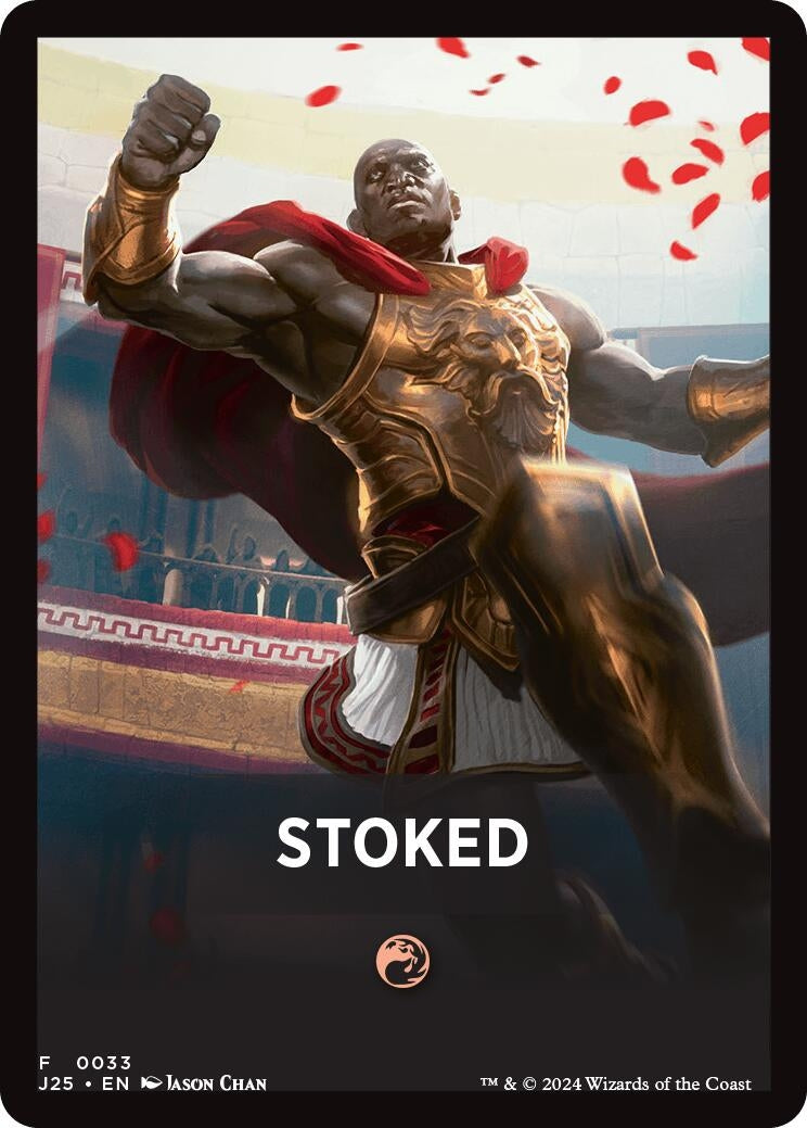 Image for Stoked Theme Card (33) [Foundations Jumpstart] - Magic: The Gathering