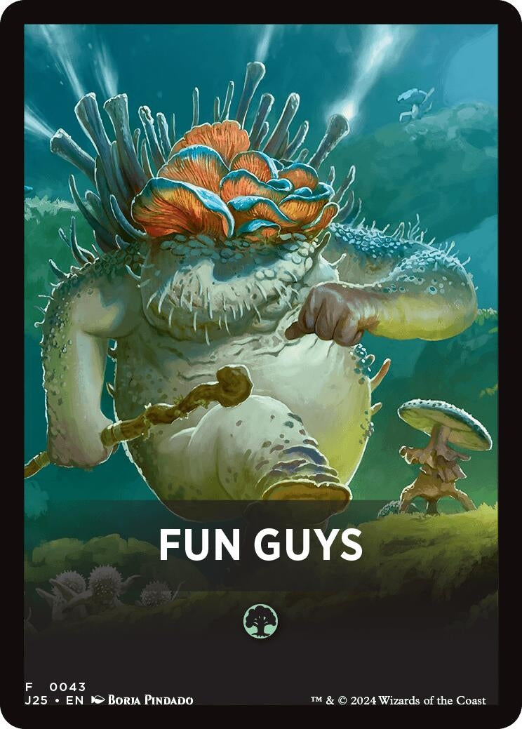 Image for Fun Guys Theme Card (43) [Foundations Jumpstart] - Magic: The Gathering