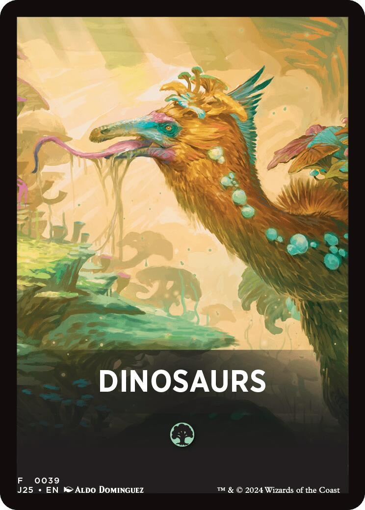 Image for Dinosaurs Theme Card (39) [Foundations Jumpstart] - Magic: The Gathering