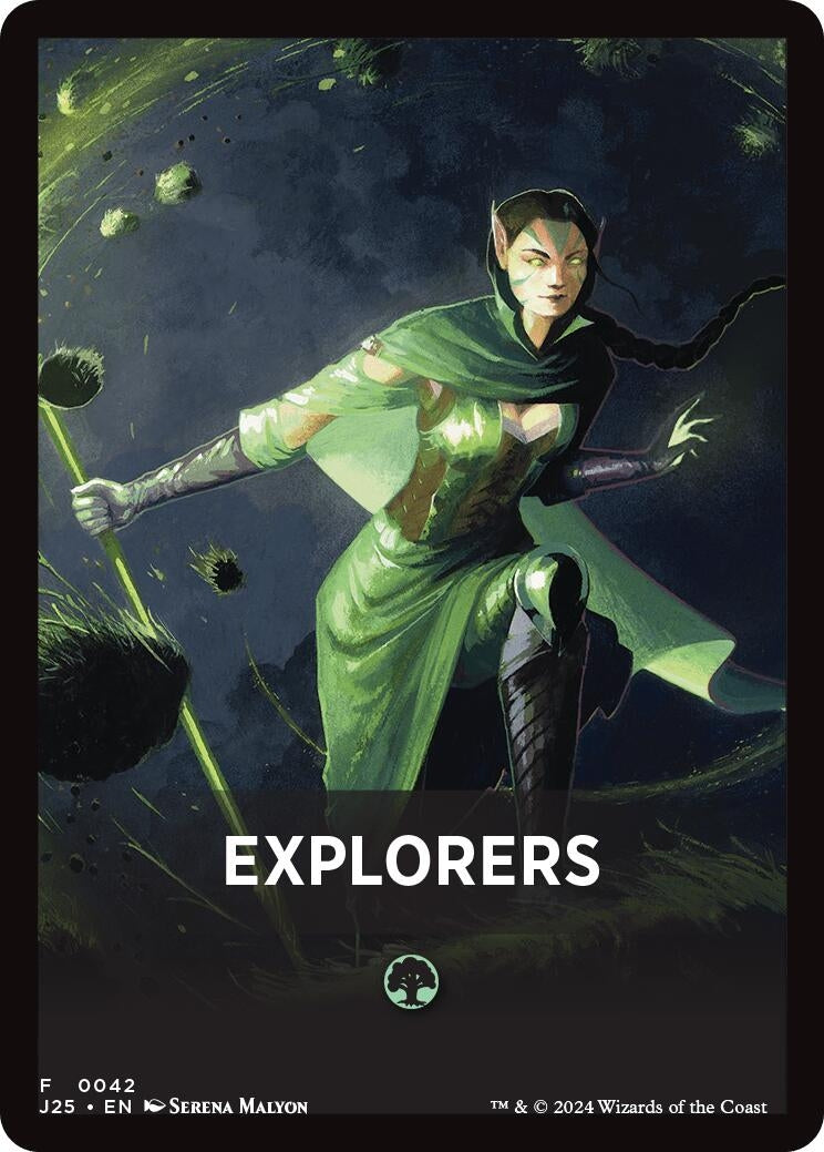 Image for Explorers Theme Card (42) [Foundations Jumpstart] - Magic: The Gathering