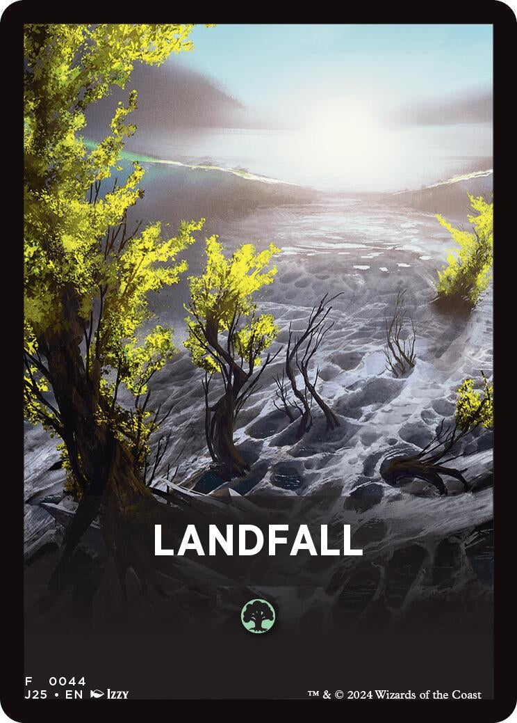 Image for Landfall Theme Card (44) [Foundations Jumpstart] - Magic: The Gathering
